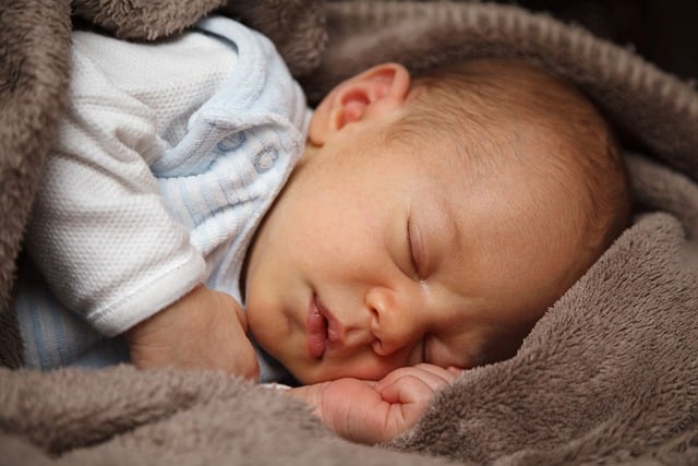 infant sleeping